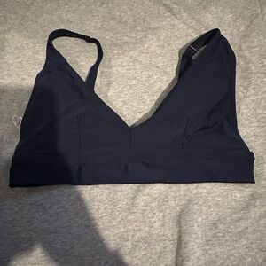 navy blue bikini top